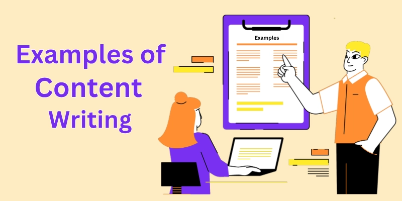Examples of Content Writing