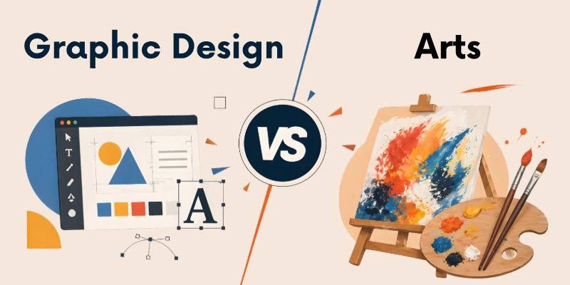 Graphic Design vs Arts